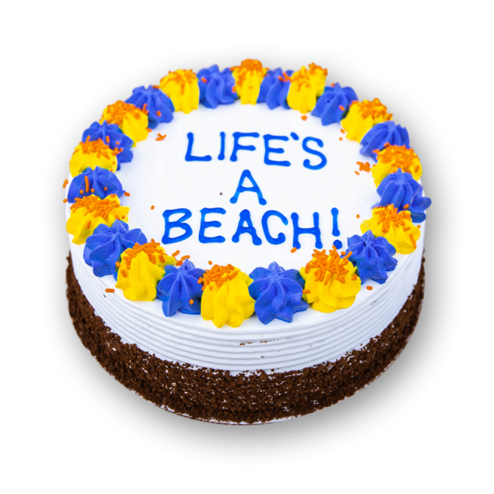 Ice cream cake life's a beach 01